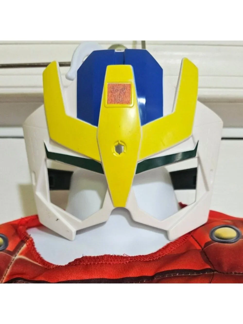 Transformers Rescue Bots Optimus Prime Muscle Jumpsuit Mask Costume Kids 4-6